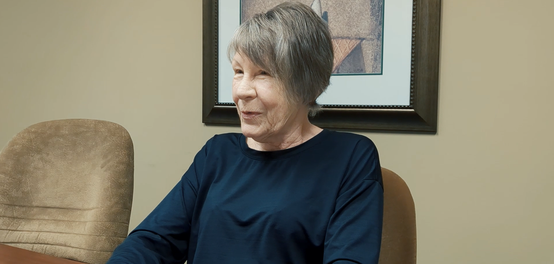 "He was very professional and open about everything" - Rebecca 